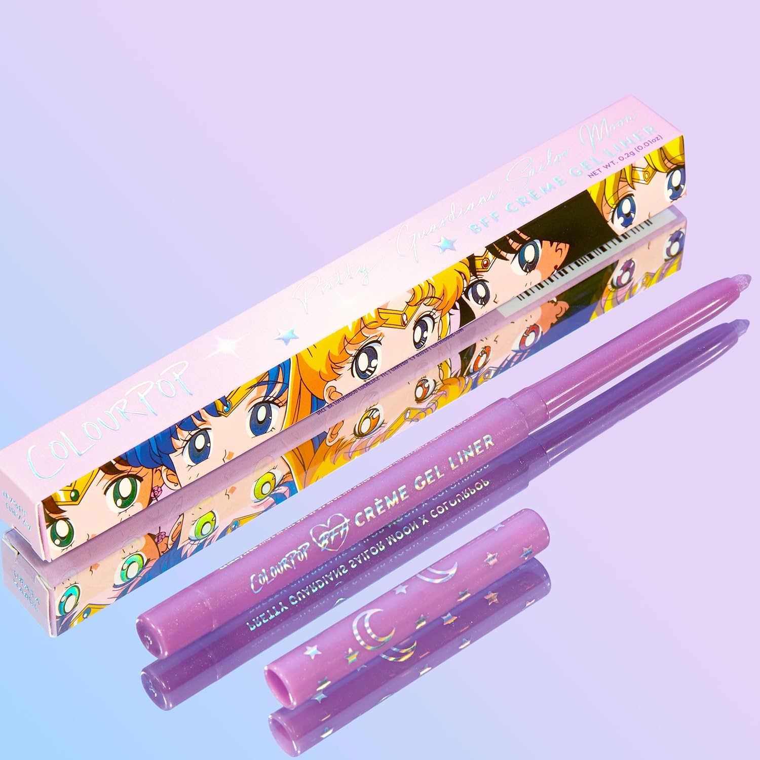ColourPop x Sailor Moon Crème Gel Waterproof Eyeliner - 18HR Wear, Ultra-Pigmented Eyeliner Pencil with Matte & Metallic Finishes - Smudge-Proof, Vegan & Cruelty-Free - Azabu-Juban (0.01 oz) - Image 6