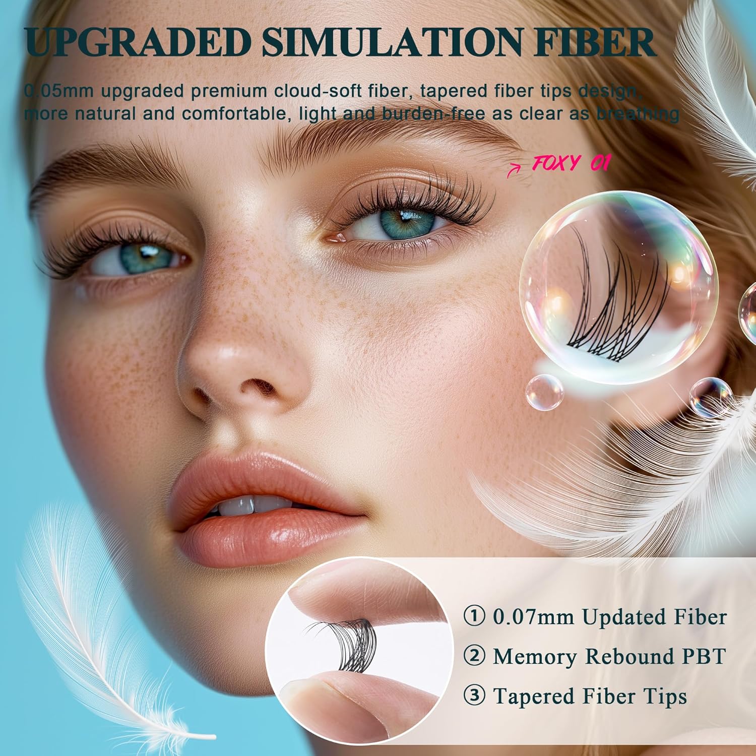 Vasa Muse 432pcs Lash Clusters Kit - Wispy Natural & Manga Spiky Lash Cluster Invisible band 8-16mm Eyelash Clusters Kit D Curl Lash Extension Kit WideSpan with Bond and Seal for Starter DIY at Home - Image 2