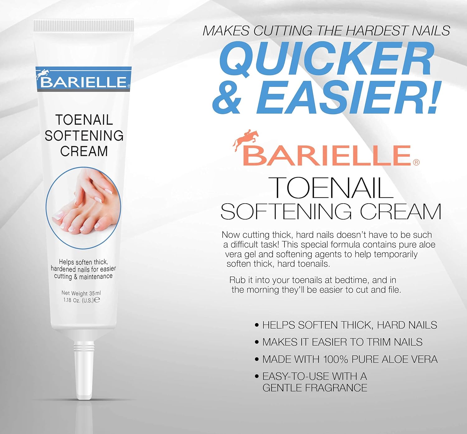 Barielle Toenail Softening Cream 1.18 oz. - Image 2