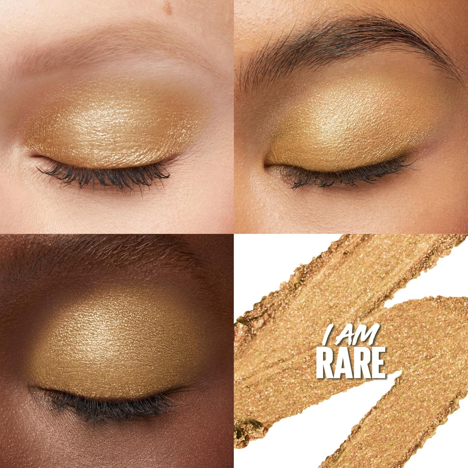 Maybelline Color Tattoo Longwear Multi-Use Eye Shadow Stix, All-In-One Eye Makeup for Up to 24HR Wear, I am Rare (Gold Shimmer), 1 Count - Image 2