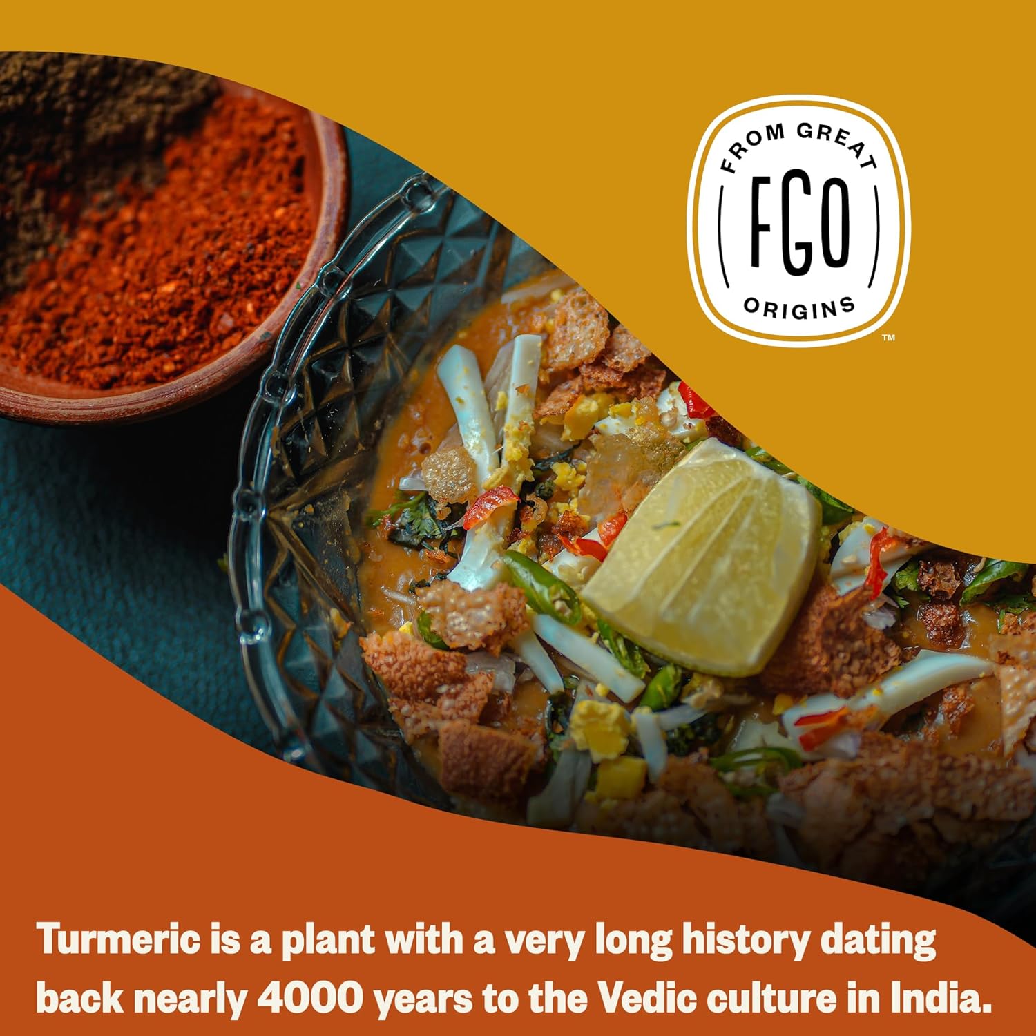 FGO Organic Turmeric Powder w/Curcumin, 8oz Resealable Pouch, USDA Organic and Non-GMO, Sourced from India, Packaging May Vary (Pack of 1) - Image 6