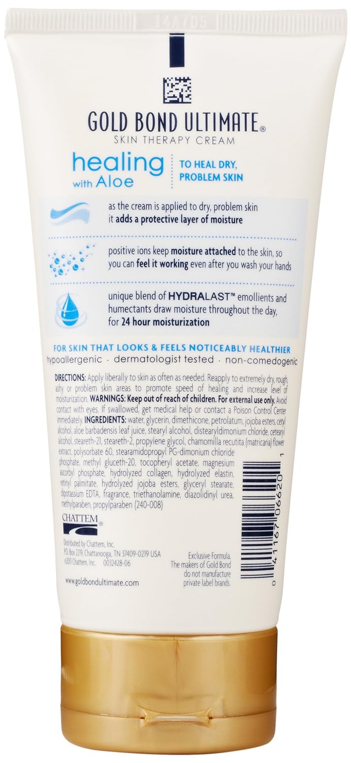 Gold Bond Healing Skin Therapy Lotion with Aloe 5.5 oz., Non-Greasy & Hypoallergenic - Image 2