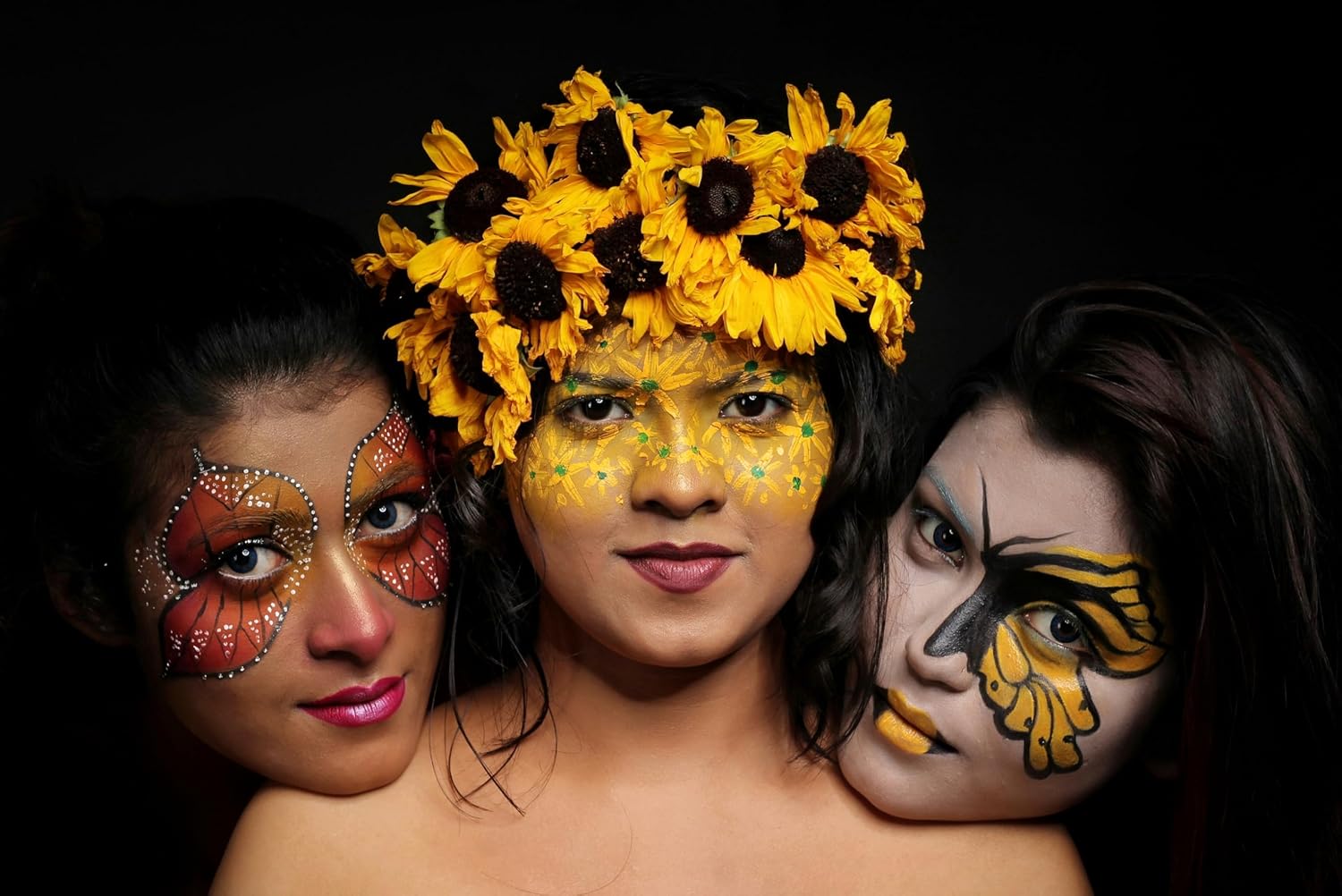 Go Ho Makeup Yellow Cream-Blendable Stick - Waterproof Yellow Eye Black Face Body Paint Stick Professional SFX Makeup,Softball/Baseball Eye Black,Safe Facepaint Nose&Lip Smacking for Halloween - Image 7