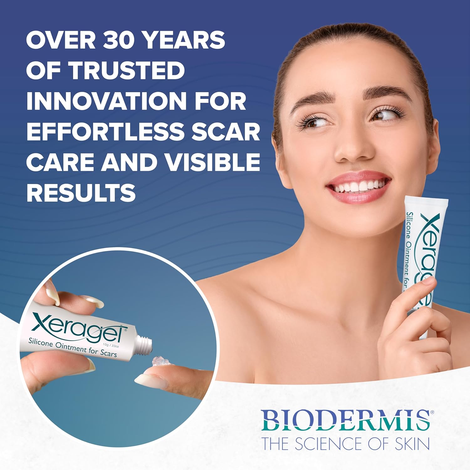 Xeragel 100% Silicone Scar Treatment Ointment 10g – Scar Gel for Smoother, Flatter Scars from Surgery, Burns, Acne & More - For Old & New Scars on Face, Neck & Hands - Hypoallergenic & Fragrance-free - Image 8