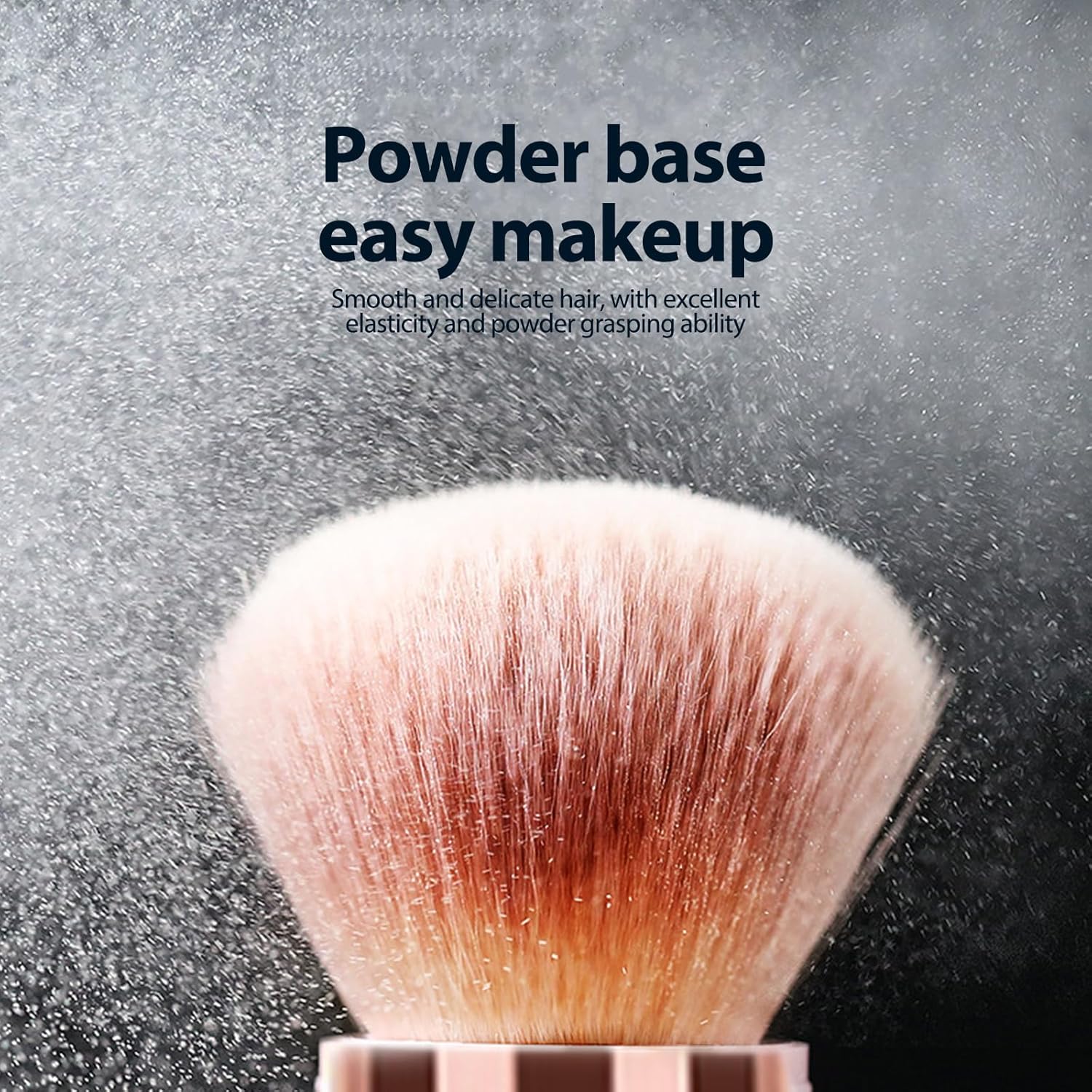 4Pcs Dual-ended Makeup Brushes for Contouring Eyeshadow Blending and Bronzing Angled Foundation Brush and Concealer Brush Premium Luxe Hair for Flawless Application of Liquid Cream and Powder Makeu - Image 4