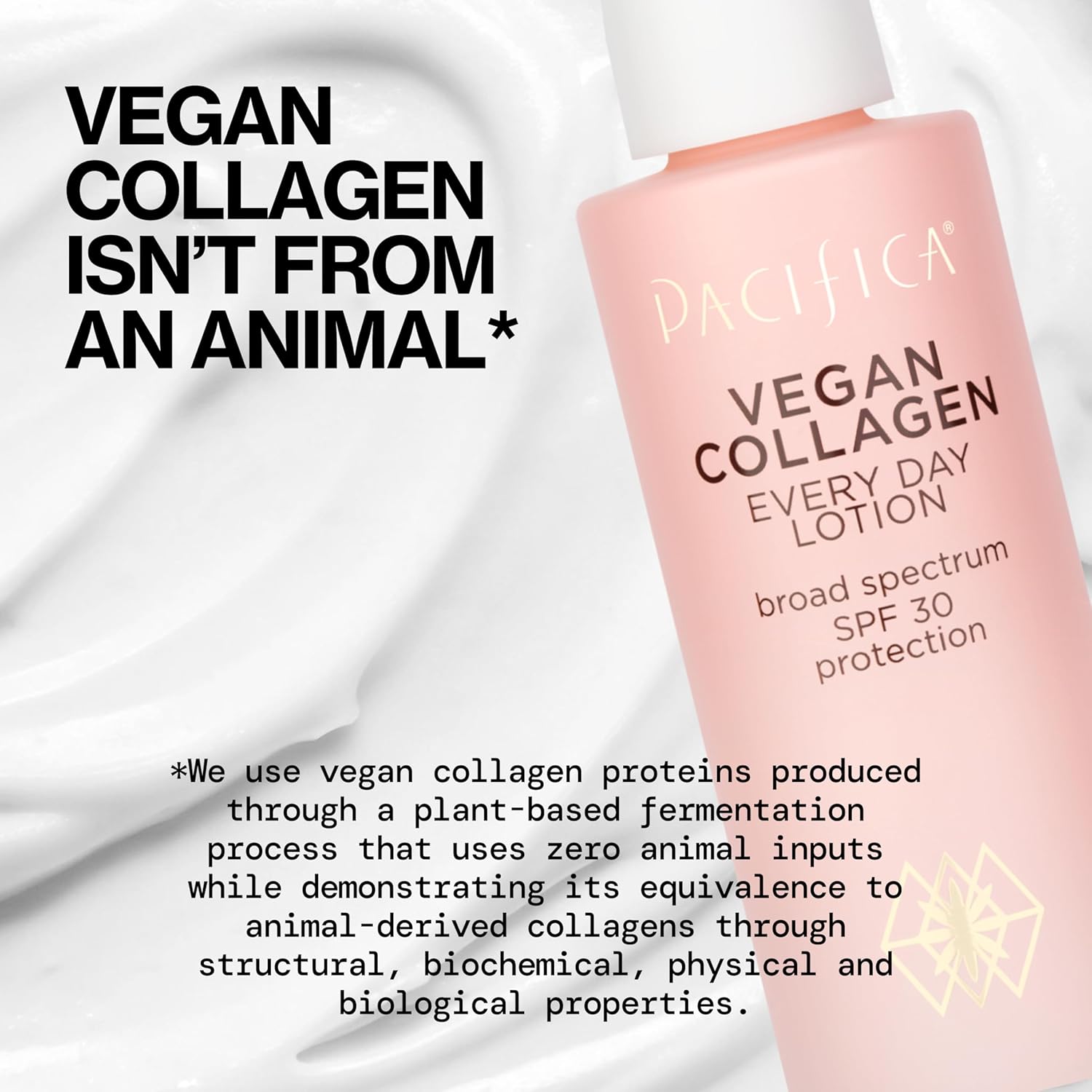 Pacifica Beauty Vegan Collagen SPF 30 Broad Spectrum Sunscreen Every Day Face Lotion, UVA/UVB Protection for All Skin Types, Lightweight, Moisturizing & Hydrating, Cruelty Free, White, 1.7 Fl Oz - Image 6