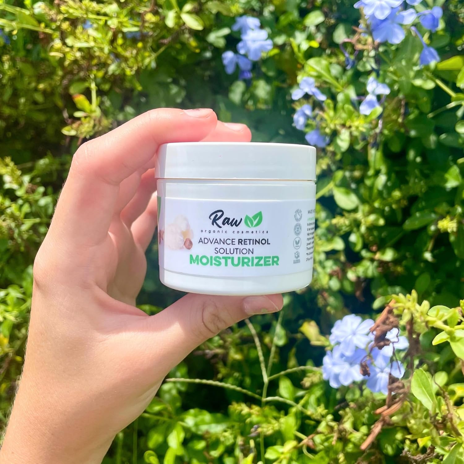 USDA Organic Retinol Face Cream 2.5% - Beginner-Friendly Anti Aging Moisturizer for Sensitive Skin with Liposomal, Hyaluronic Acid & Collagen Booster - Fragrance Free, Made in USA, 2 oz - Image 4