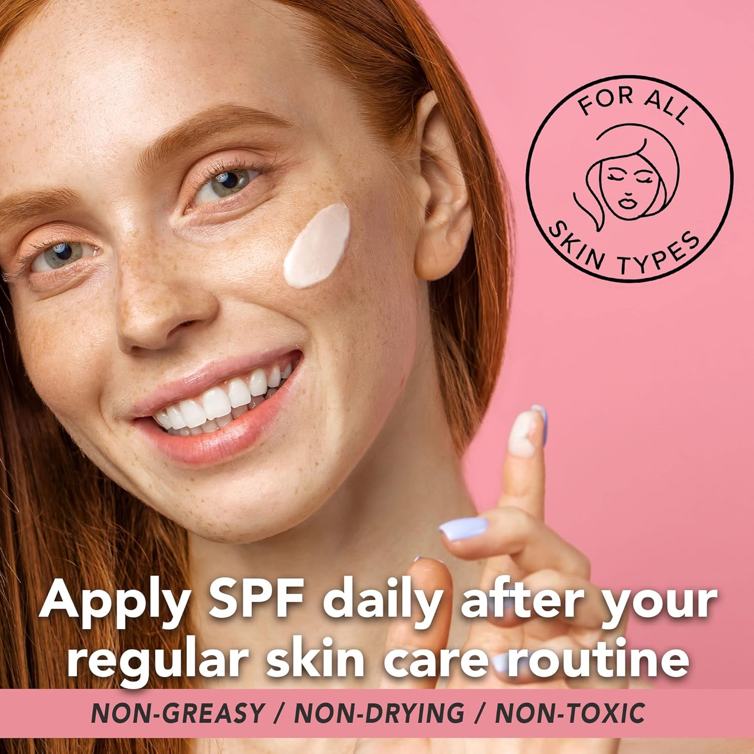 Light Beige Tinted Sunscreen Face Lotion SPF 20 Natural Organic Zinc Oxide Broad Spectrum Moisturizer - Image 6