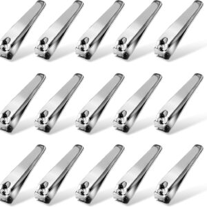 30 Pack Fingernail Clipper Toenail Clippers Pack, Stainless Steel Small Nail Clippers in Bulk,Portable Travel Fingernails for Men Women Homeless Care Package Supplies Bulk