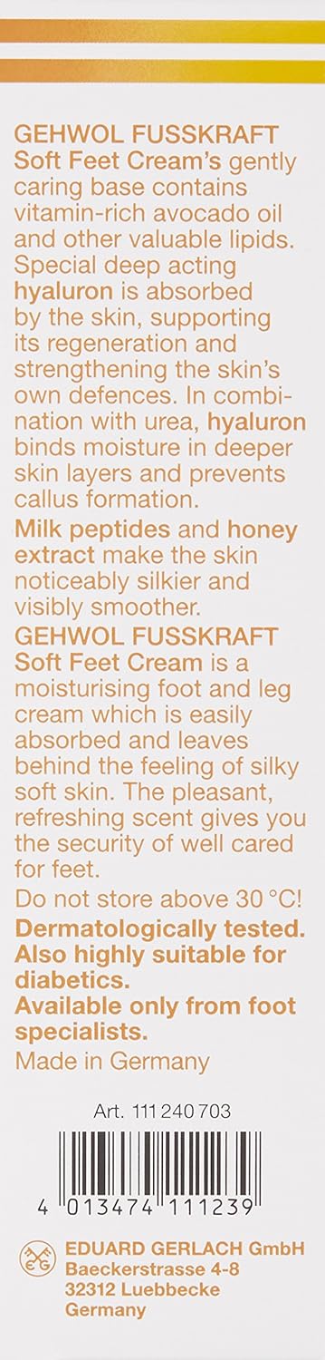 GEHWOL Soft Feet Cream, 4.4 Ounce (Pack of 1) - Image 5