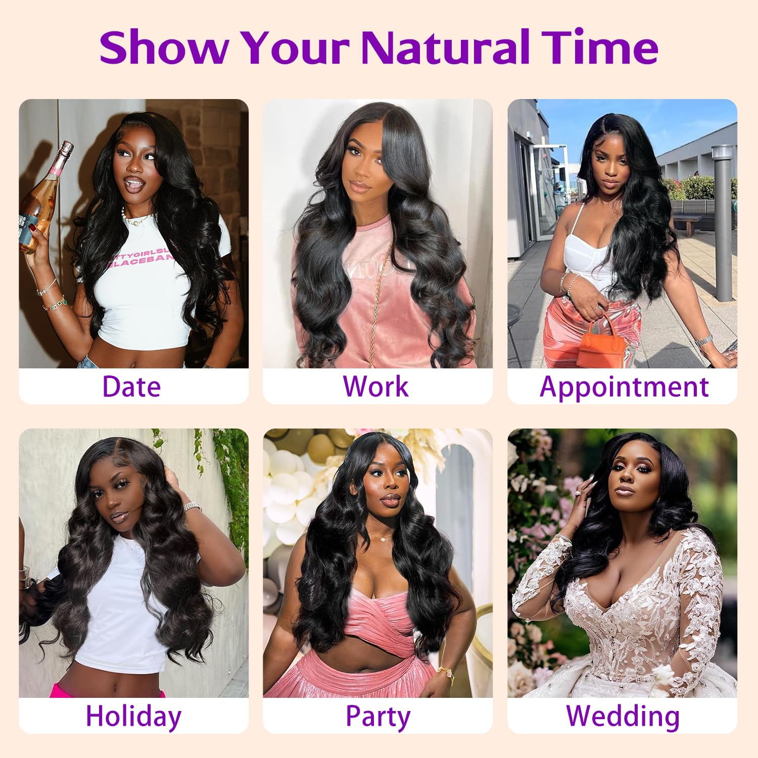 13x6 Body Wave Lace Front Wigs Human Hair 180% Density HD Lace Frontal Glueless Human Hair Wig for Women Pre Plucked with Baby Hair 28 inch - Image 6