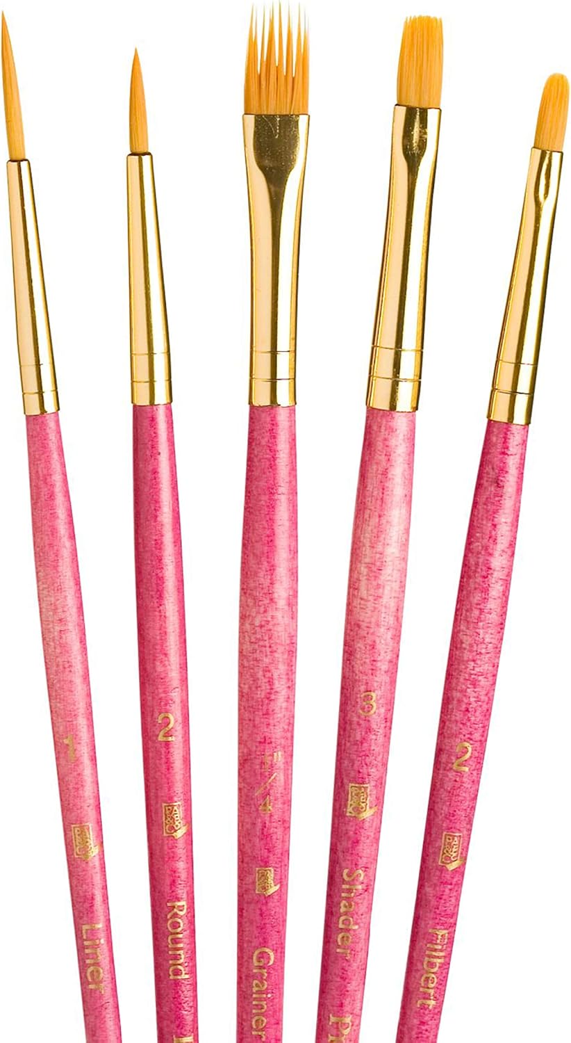 Princeton RealValue Paintbrush, Pink