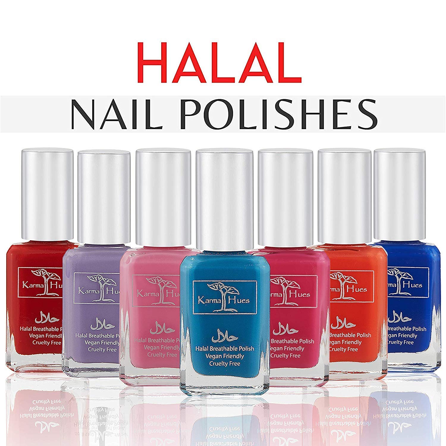 Karma Naturals Certified Halal Nail Polish - Breathable & Water Permeable, Wudu Friendly (Jamila) - Image 5