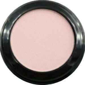 Seashell Light Pink Opaque Matte Pressed Powder Single Vegan Eyeshadow; Talc, Paraben & Cruelty Free