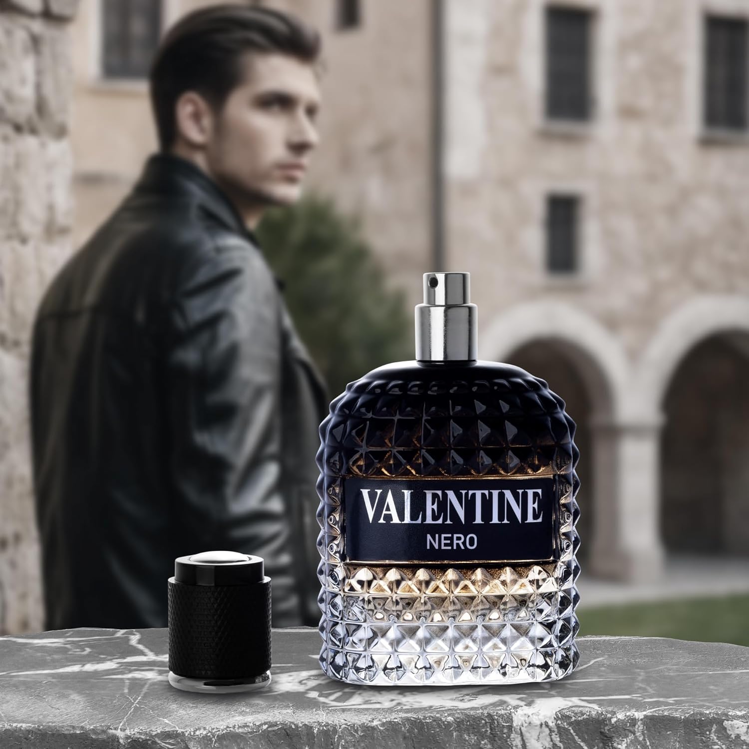Valentine Nero for Men 100ml Eau de Parfum Woody Aromatic with Floral Notes - Image 8