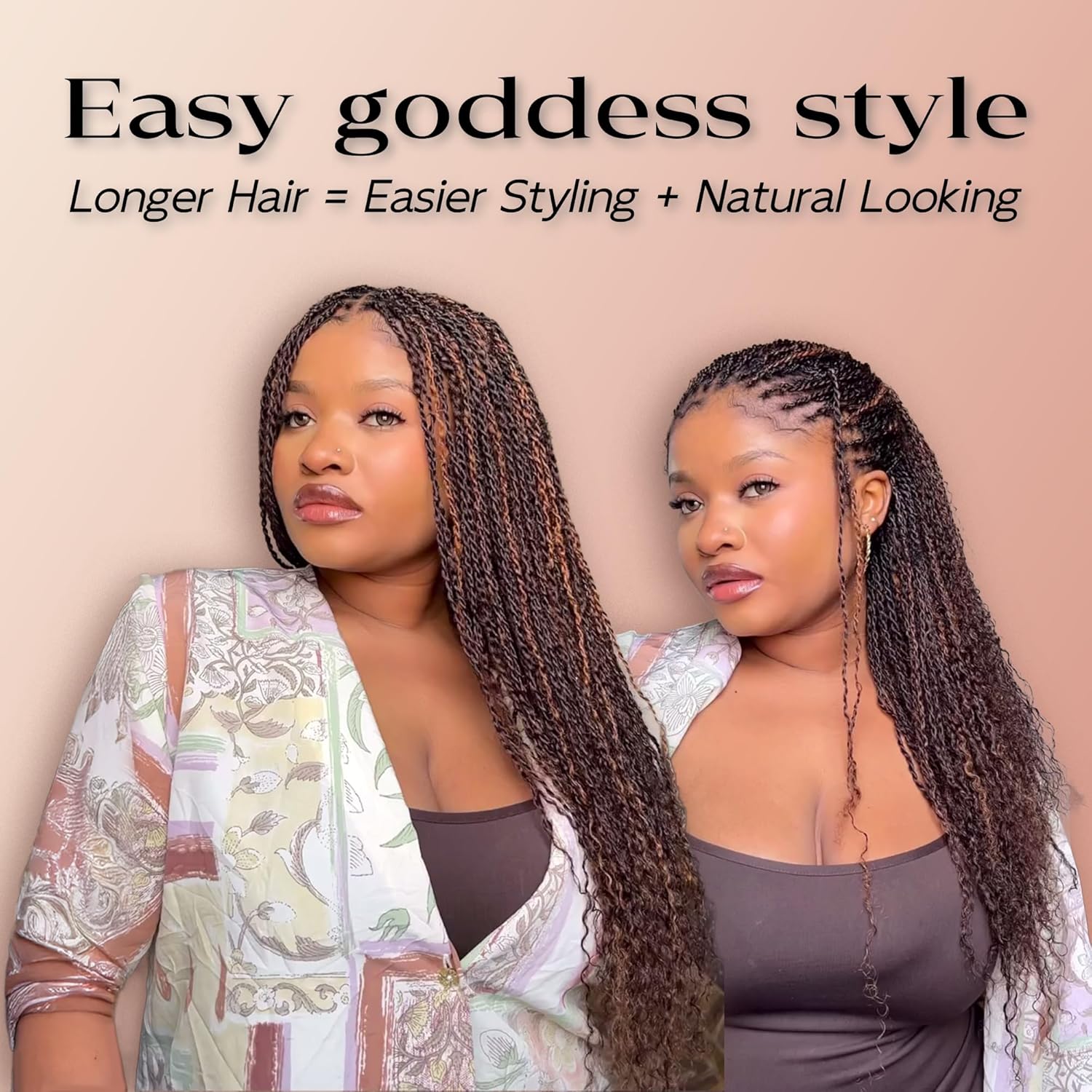 18 Inch Natural Black Afro Kinky Curly Human Hair Bulk 50 Gram for Dreadlocks Extensions - Image 2