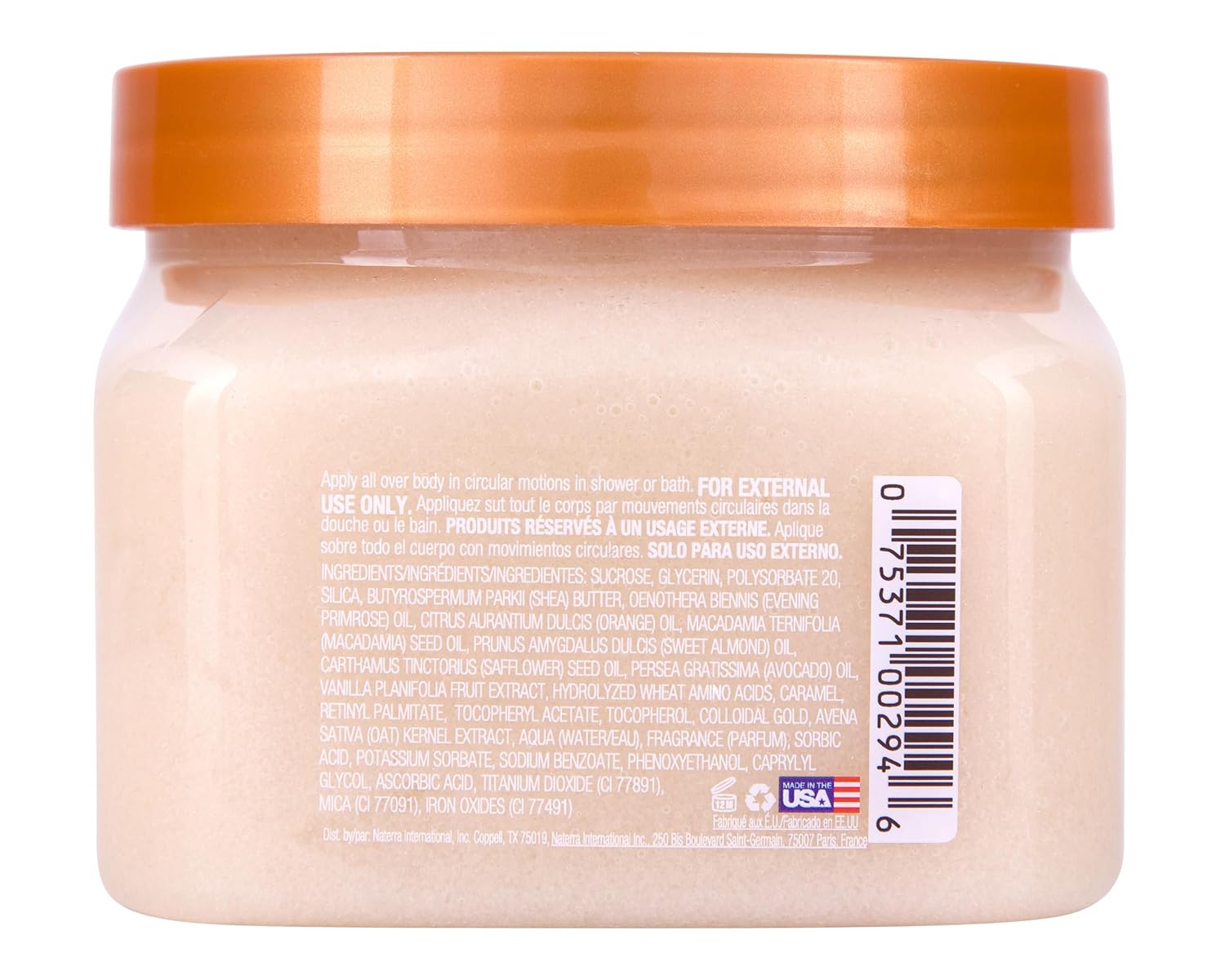 Tree Hut Vanilla Shea Sugar Exfoliating & Hydrating Body Scrub, 18 oz - Image 3