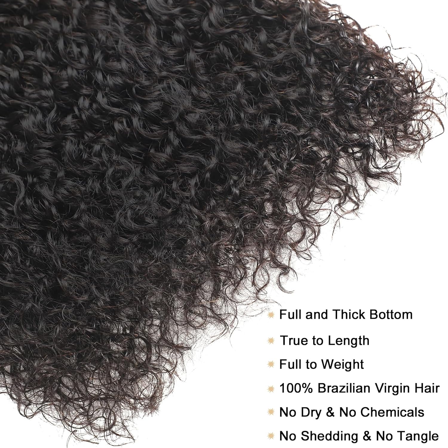 Beauty Queen Wet and Wavy Human Hair Bundles 22 22 22 Inch 16A Grade 100% Unprocessed Brazilian Weave 3 Bundles Water Wave Virgin Human Hair Natural Color Hair Extensions - Image 4