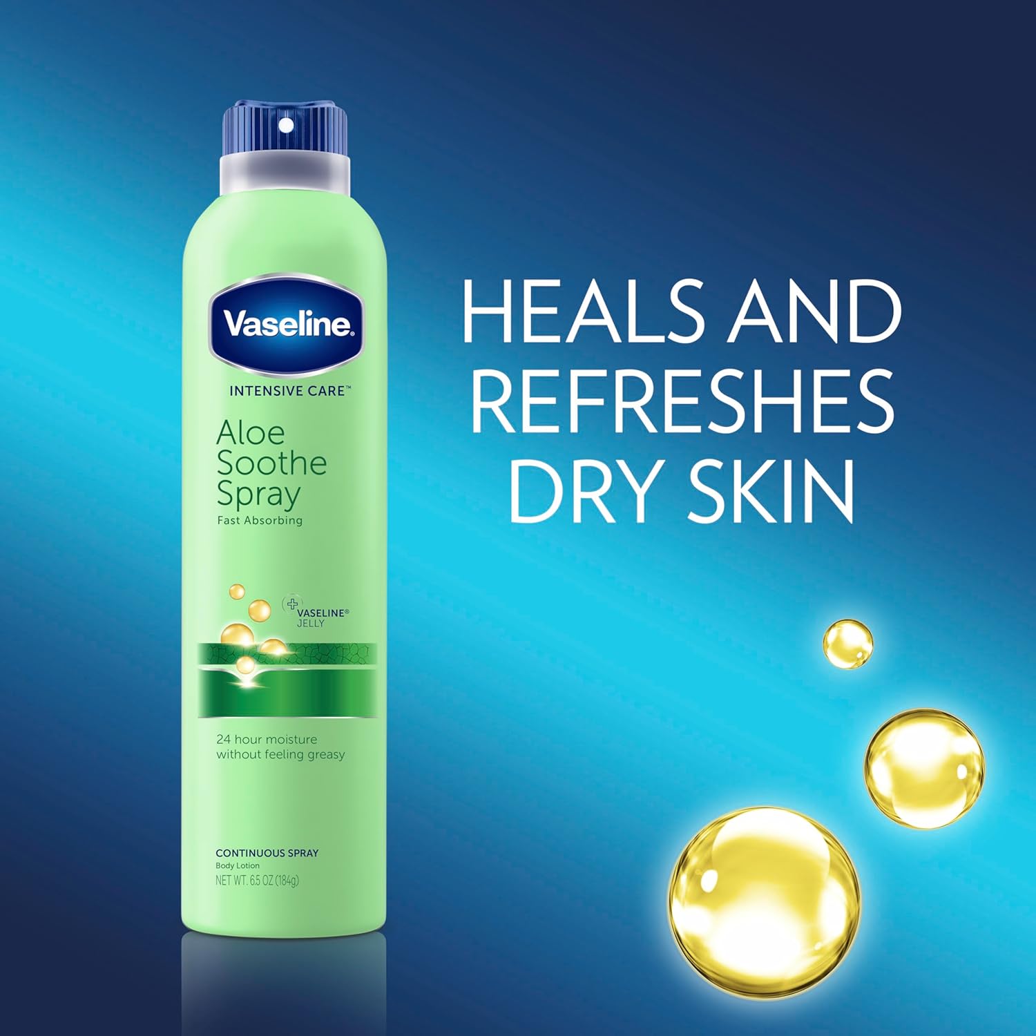 Vaseline® Intensive Care™ Aloe Soothe Spray, 6.5 Oz - Image 2