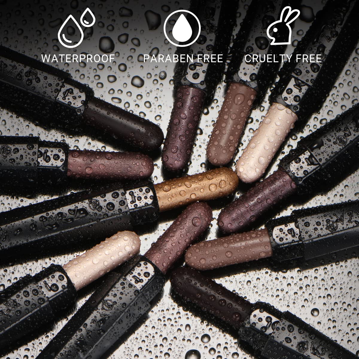 6PCS Cream Eyeshadow Stick Makeup Sets, Metallic And Matte Shimmer Eye Shadow Eye Brightener Stick Pencil Crayon, A02-Taupe Mauve - Image 7