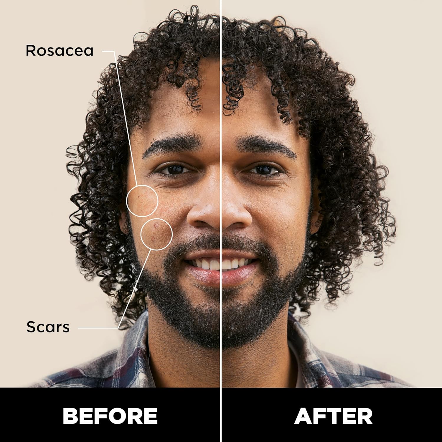 Stryx Concealer Stick Tool for Men, Dark Eclipse - Natural Pigments Hides Imperfections, Acne, Razor Burns, Scars, & Rosacea - Highly Adaptable Shades for Easy, Undetectable Coverage - All Skin Tones - Image 3