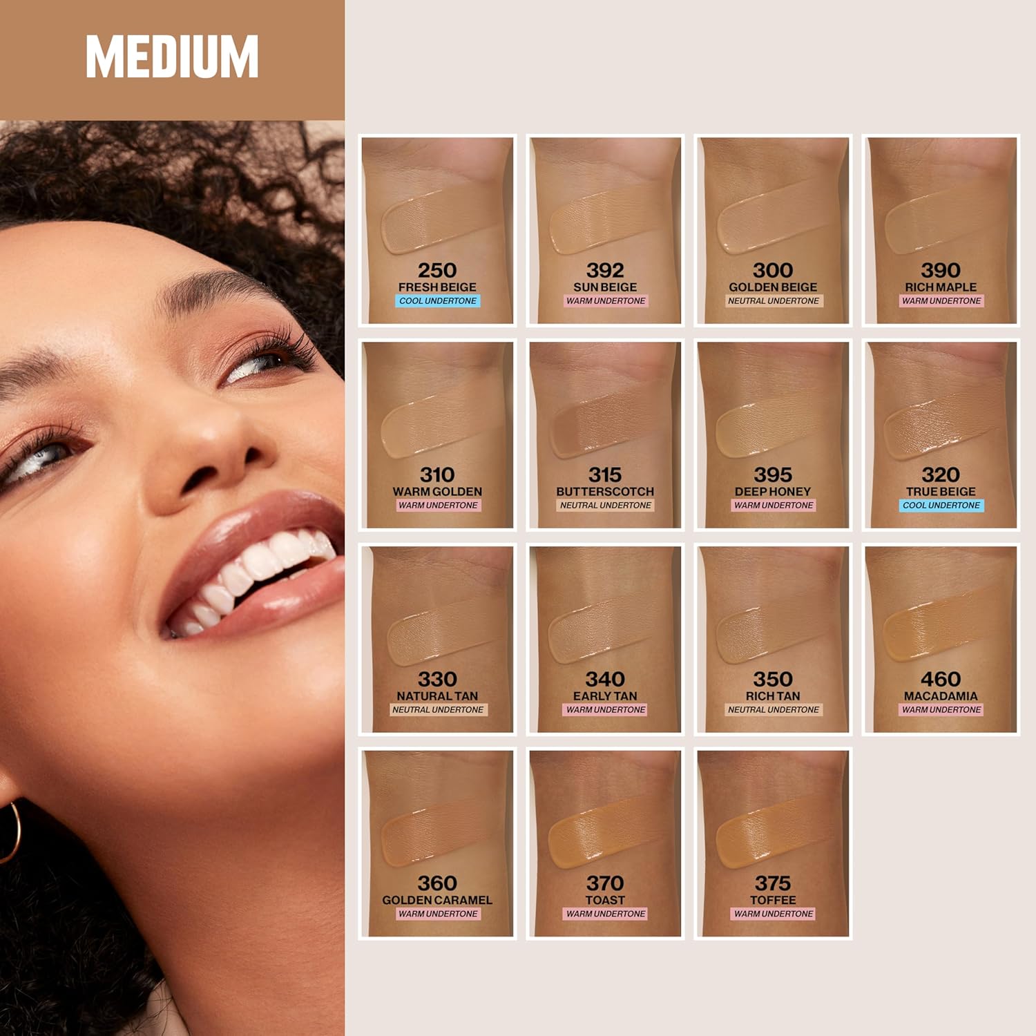 Revlon Liquid Foundation, ColorStay Face Makeup for Combination & Oily Skin, SPF 15, Medium-Full Coverage with Matte Finish, 300 Golden Beige, 1 Fl Oz - Image 8