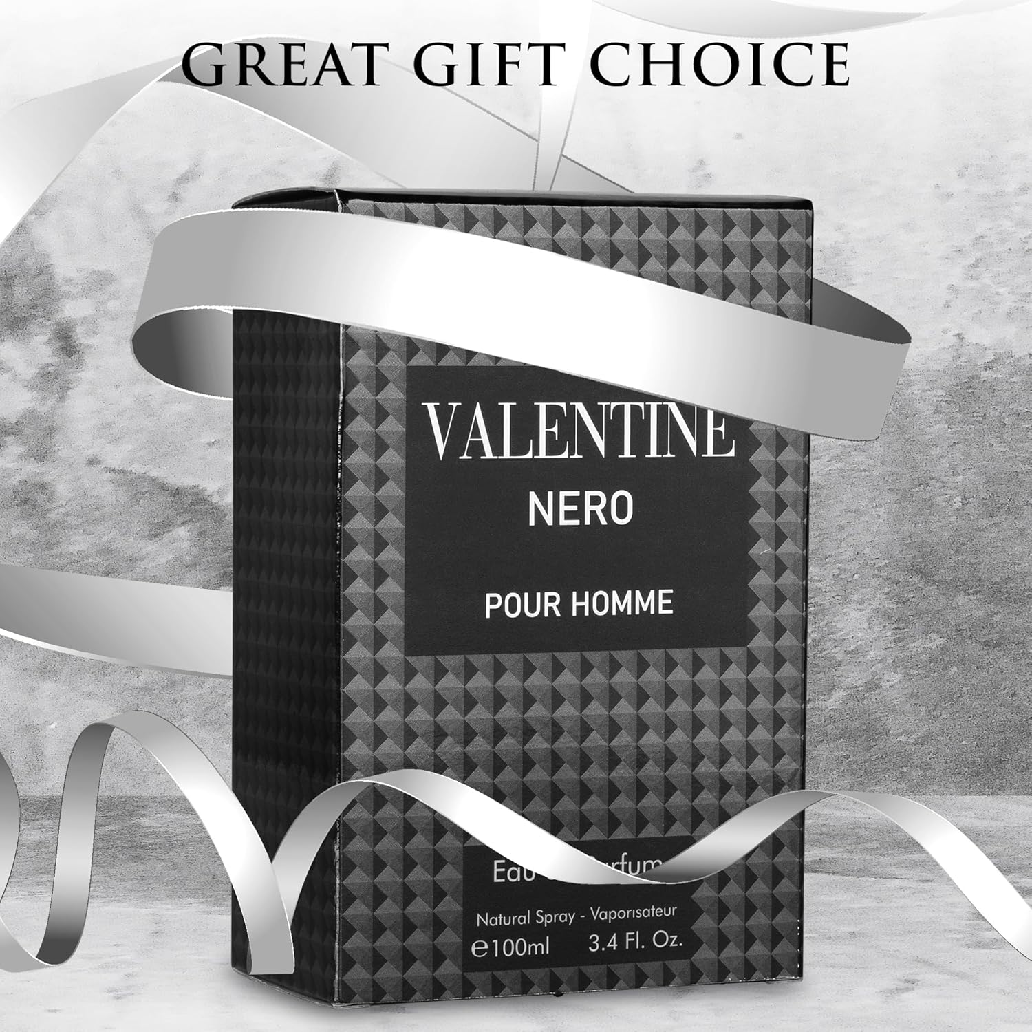Valentine Nero for Men 100ml Eau de Parfum Woody Aromatic with Floral Notes - Image 7