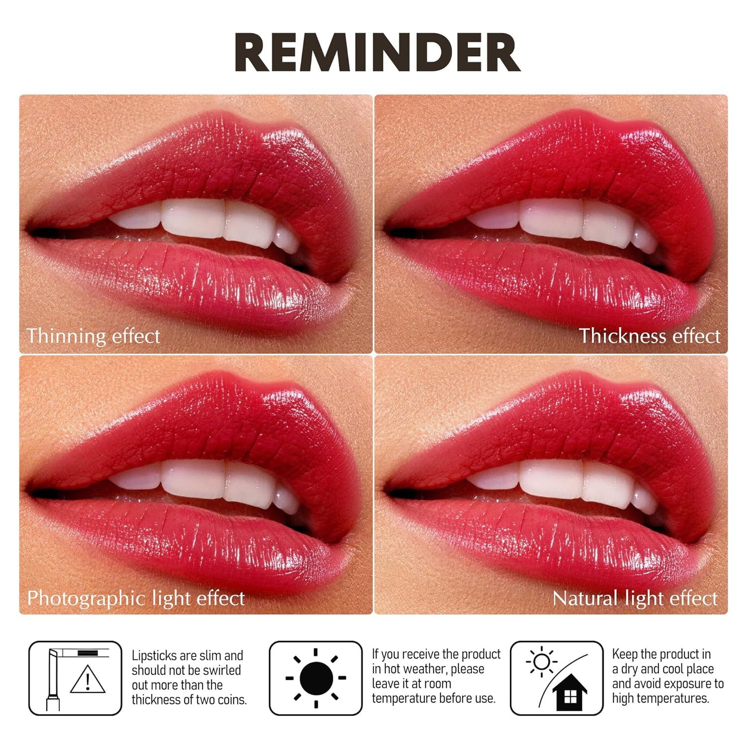 Nude Pink Lipstick for Women Hydrate Cream Lipstick Moisture Lip Gloss Sheer-Medium Coverage Shine Tinted Lip Balm for Dry Lips, DM95 Nude Pink - Image 7