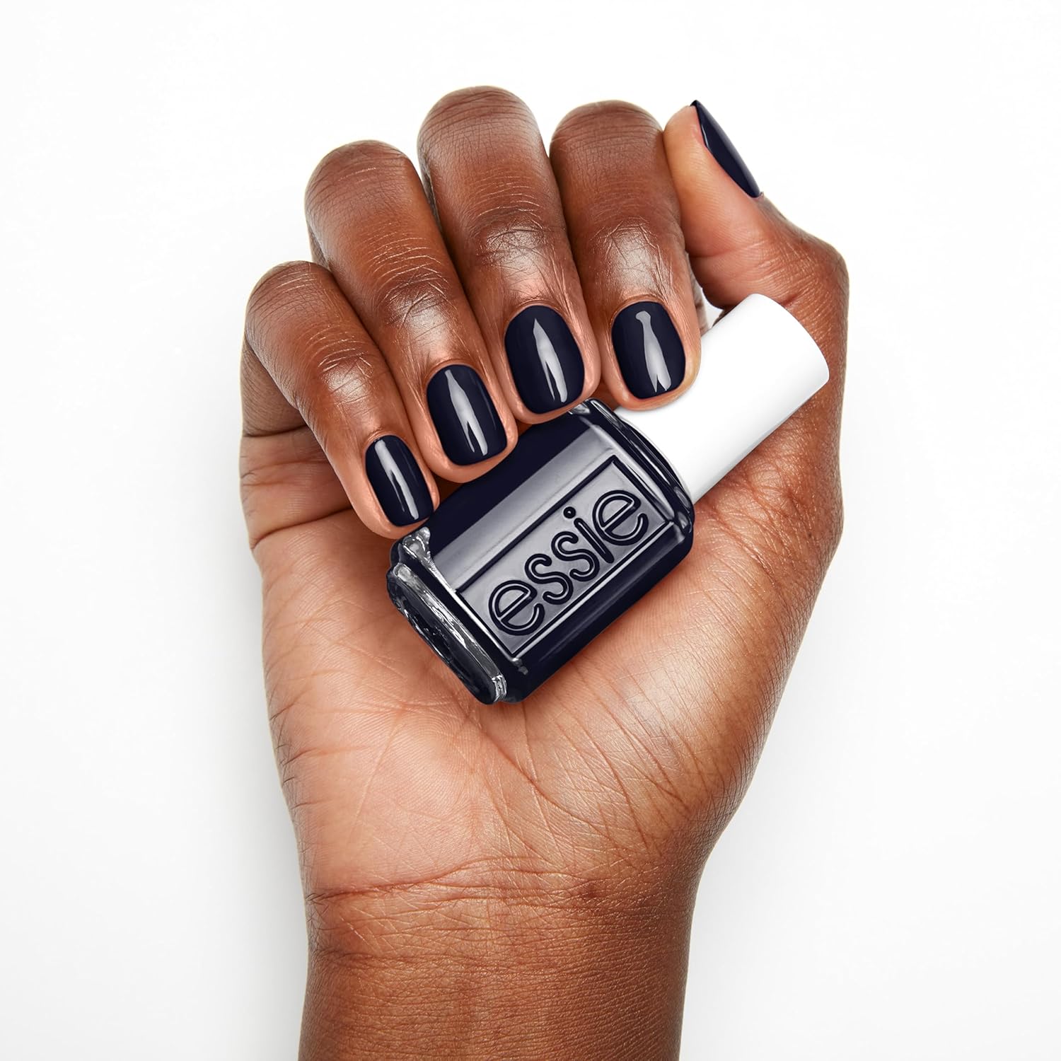 essie Nail Polish, Salon-Quality Blue Black Nail Polish, Vegan, After School Boy Blazer, 0.46 fl oz - Image 8