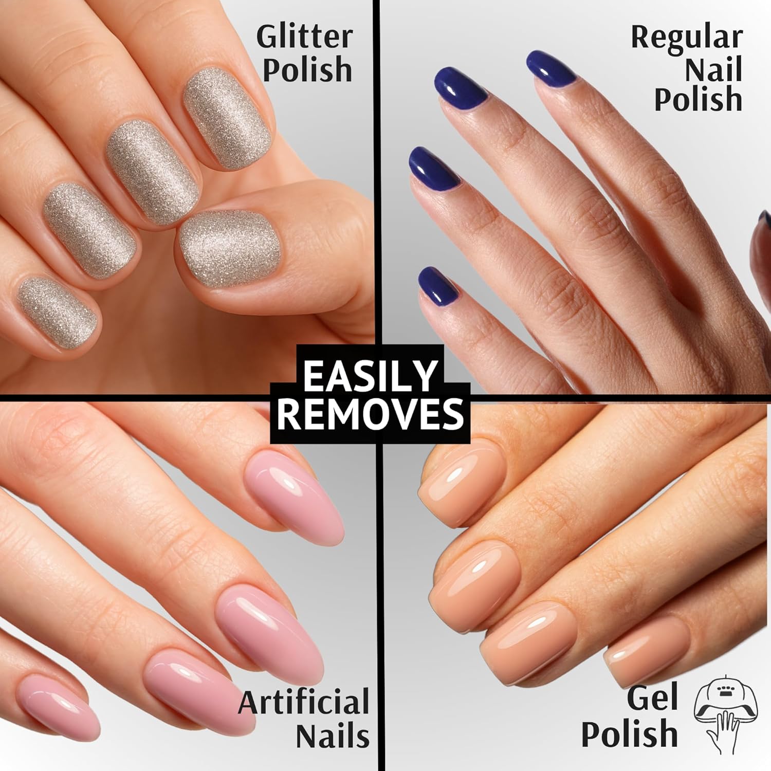 Pronto 100% Acetone Nail Polish Remover - Gel Polish Remover for Nails | Acetone Nail Polish Remover & Remover For Nails, Glue, Gel, Acrylic & Dip | 100 Percent Pure Acetone, 16 Fl oz (Pack of 1) - Image 6