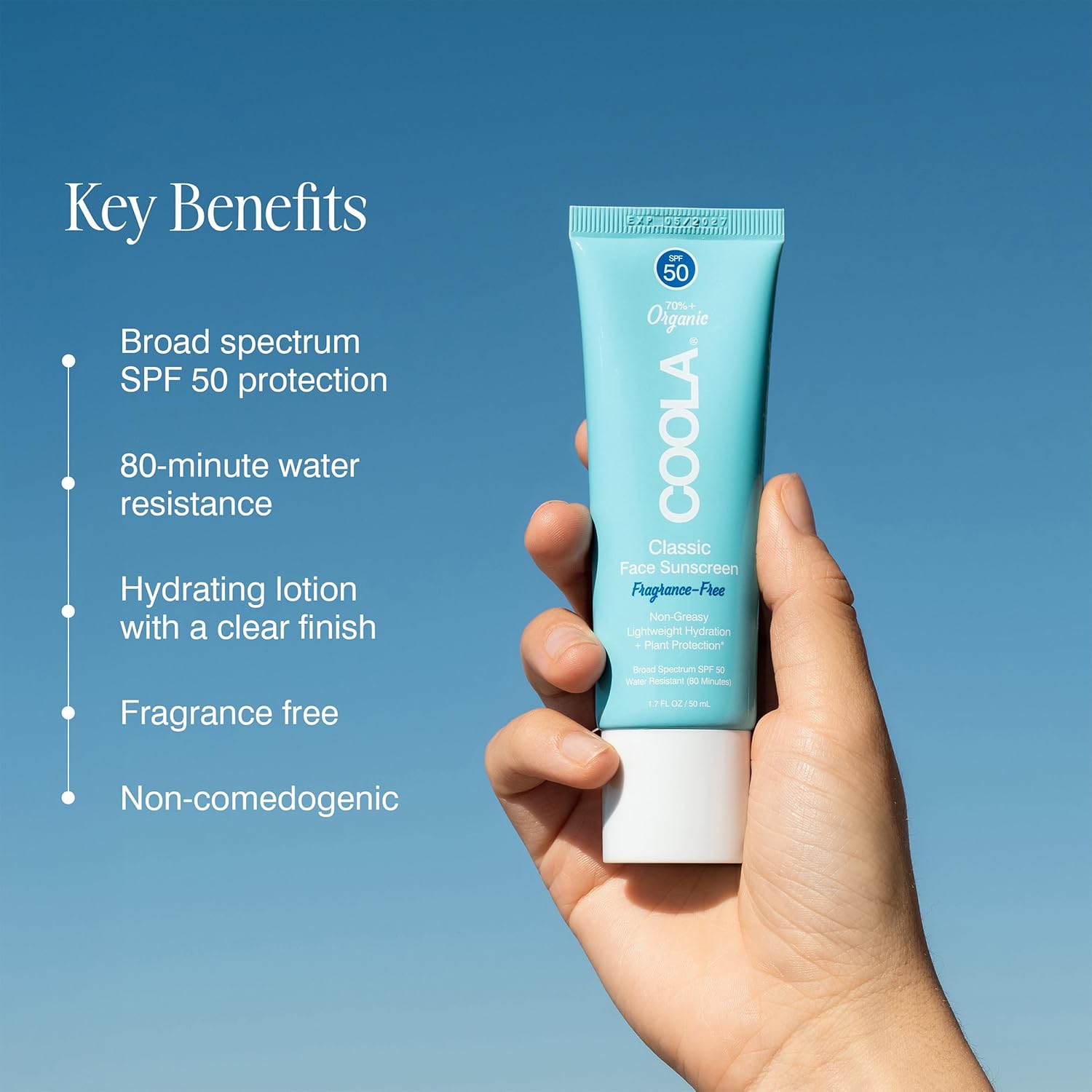 COOLA Organic Sunscreen SPF 30 Sunblock Body Lotion, Dermatologist Tested Skin Care For Daily Protection, Vegan And Gluten Free, 5 Fl Oz - Image 3