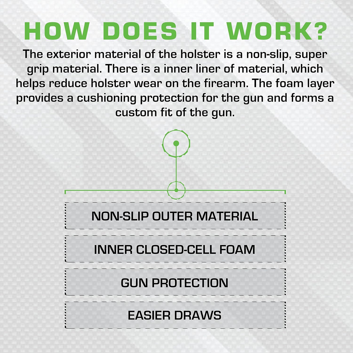 Sticky Holsters OR-11 MOD Concealment Holster for Glock 41, 34, 35 and Springfield XD-M 5.25, Ambidextrous IWB/Pocket Carry - Image 2