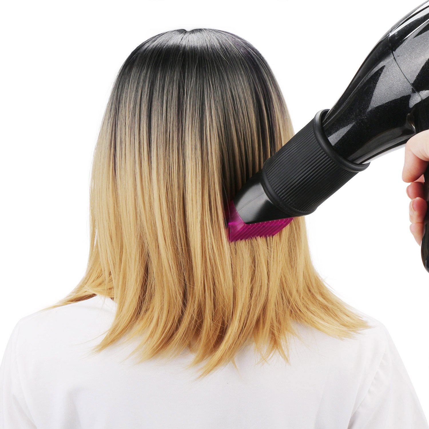 Segbeauty Blower Dryer Comb Attachment, Hair Dryer Concentrator with Brush Attachments for 1.57-1.97" Nozzle, Professional Salon Hairdressing Styling Tool for Straightening Wavy Natural Curly Hair - Image 4