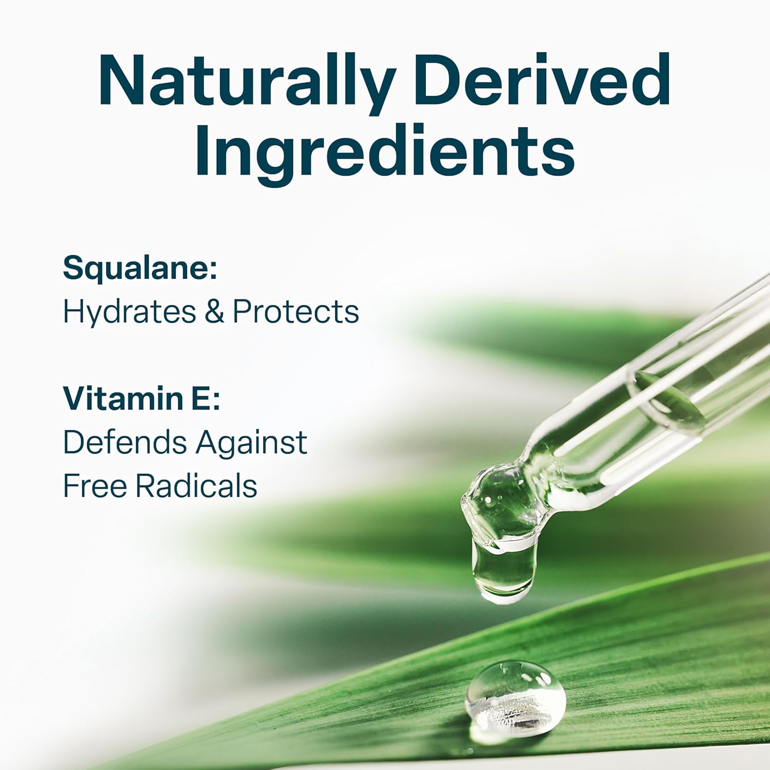 QRxLabs Pure Plant-Based Squalane Oil with Vitamin E (2 oz) - Organic ECOCERT/USDA Certified Squalane from Sugarcane - Moisturizer for Face, Body, Skin & Hair - Image 5