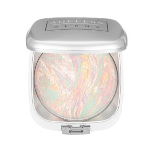 Baked Mineral Color Correcting Powder- A Vegan Redness color correcting powder foundation