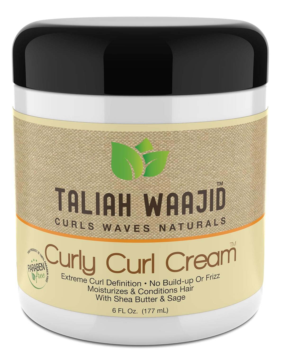 Taliah Waajid Natural Curly Curl Cream for Extreme Definition - 6oz Paraben Free Styling Gel - Image 5