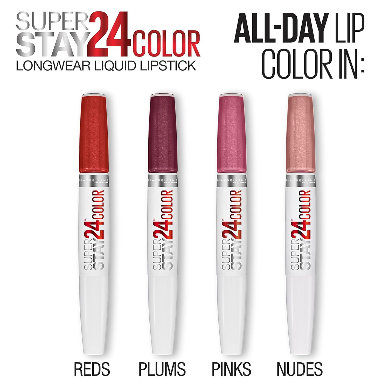Maybelline Super Stay 24, 2-Step Liquid Lipstick Makeup, Long Lasting Highly Pigmented Color with Moisturizing Balm, Continuous Coral, Coral Pink, 1 Count - Image 10