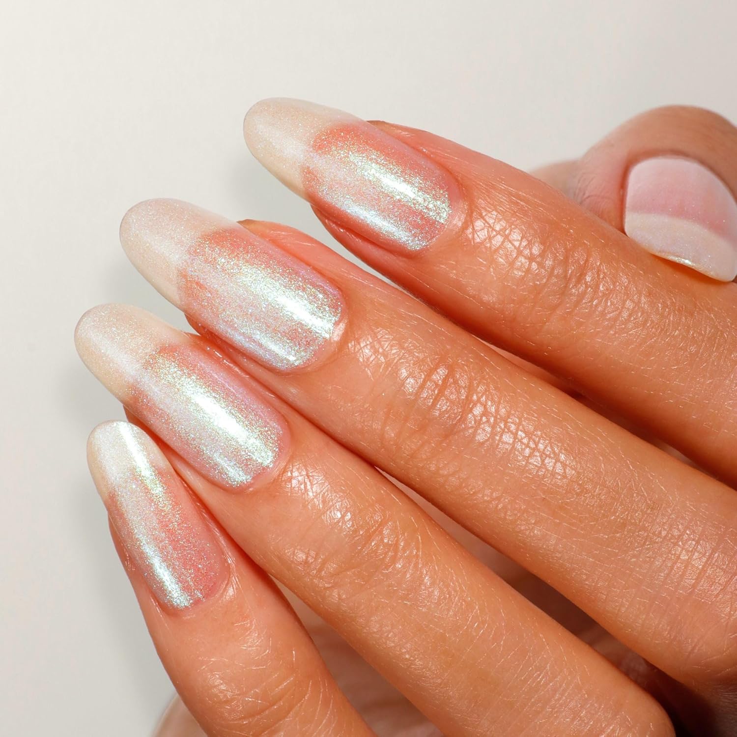 LONDONTOWN Shimmer Nail Highlighter - Multi-Dimensional Iridescent Finish Nail Polish Treatment, Vegan Cruelty Free, Shimmery Pastel Opal Aurora Borealis, Stardust - .40fl oz - Image 3