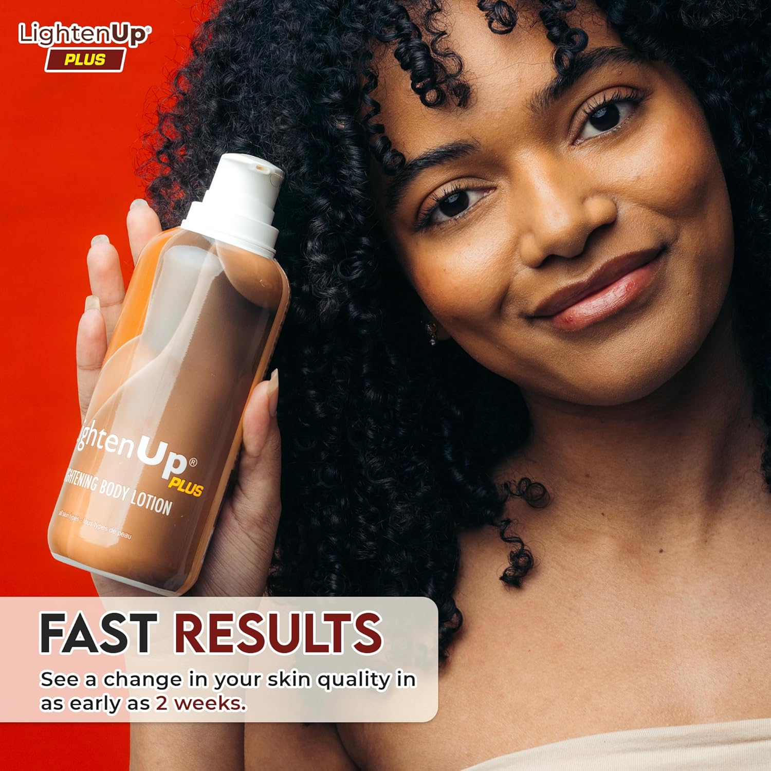 OMIC Lighten-Up Skin Brightening Lotion - 13.5 Fl oz / 400ml - Moisturizing, Hydrating Body Lotion for Body, Knees, Elbows, Hands, Underarms, with Jamaican Castor Oil and Shea Butter - Image 7