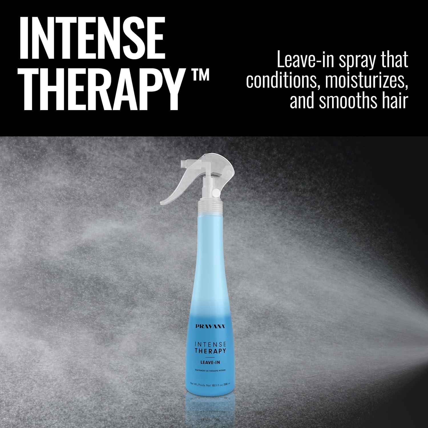PRAVANA Intense Therapy Leave-In Conditioner Spray Treatment & Detangler | Instantly Detangles & Hydrates | Equalizes Hair Porosity | For All Hair Types | Strengthens & Softens Hair - Image 5