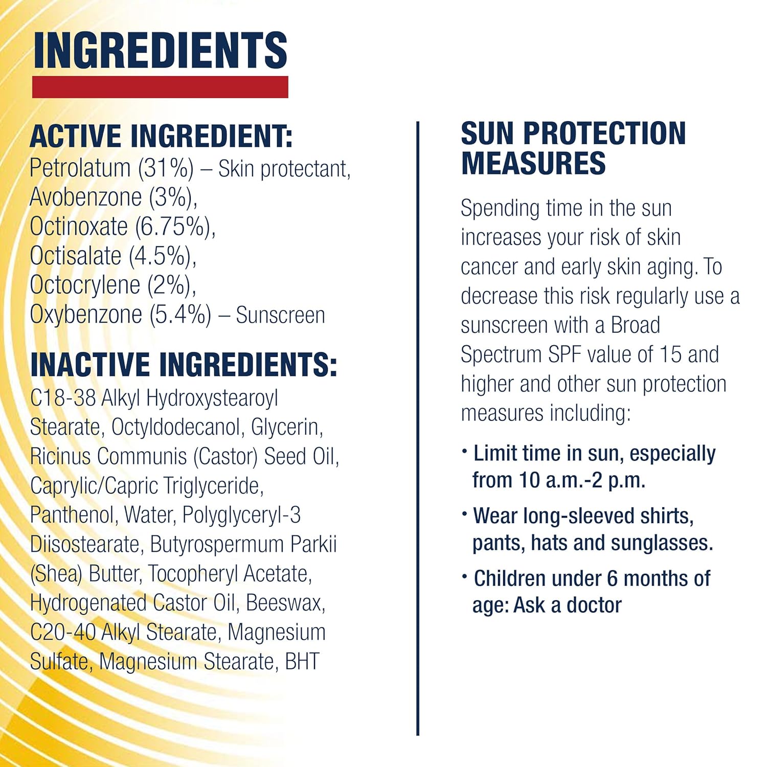 Aquaphor Lip Protectant and Sunscreen Ointment - Broad Spectrum SPF 30 - Relieves Chapped Lips - .35 fl. Oz. Tube - Image 12