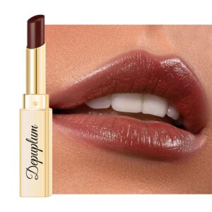 Black Berry Lipstick for Women Hydrate Glossy Lipstick Moisture Lip Gloss Sheer-Medium Coverage Long Lasting Lipsticks for Dry Lips (DM65 Berry)