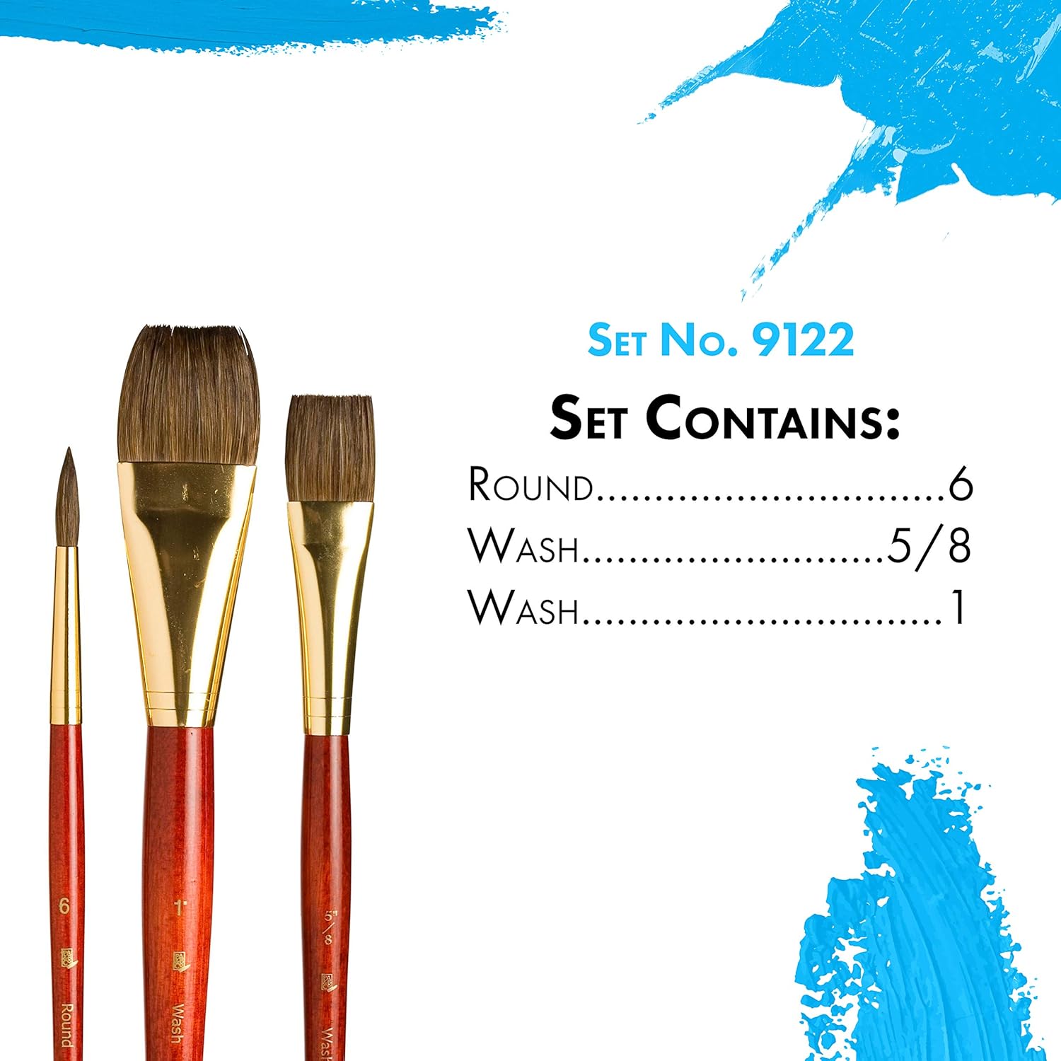 Princeton RealValue Paintbrush, Red - Image 3