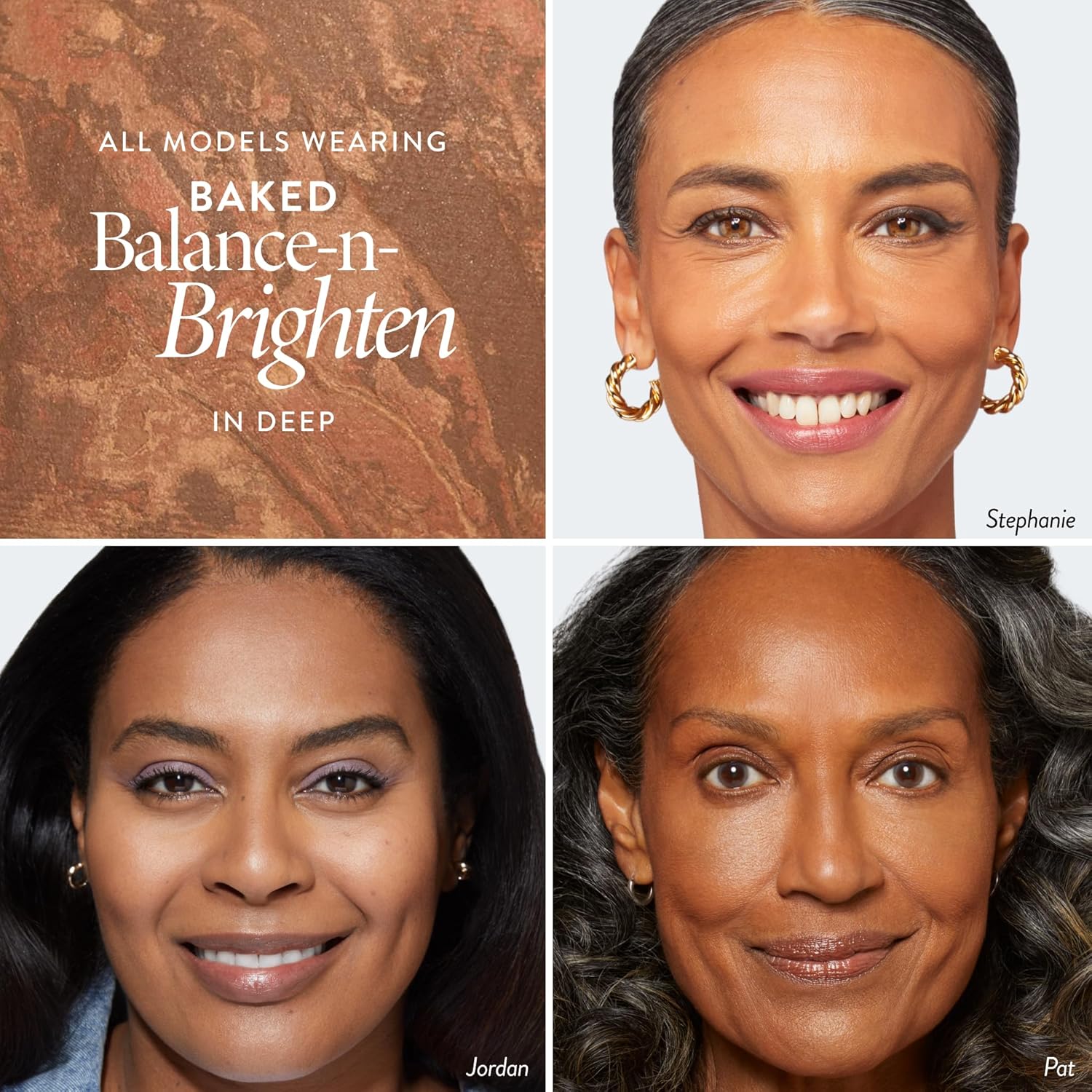 LAURA GELLER NEW YORK Award-Winning Baked Balance-n-Brighten Color Correcting Powder Foundation - Deep - Buildable Light to Medium Coverage - Demi-Matte Natural Finish - Image 2
