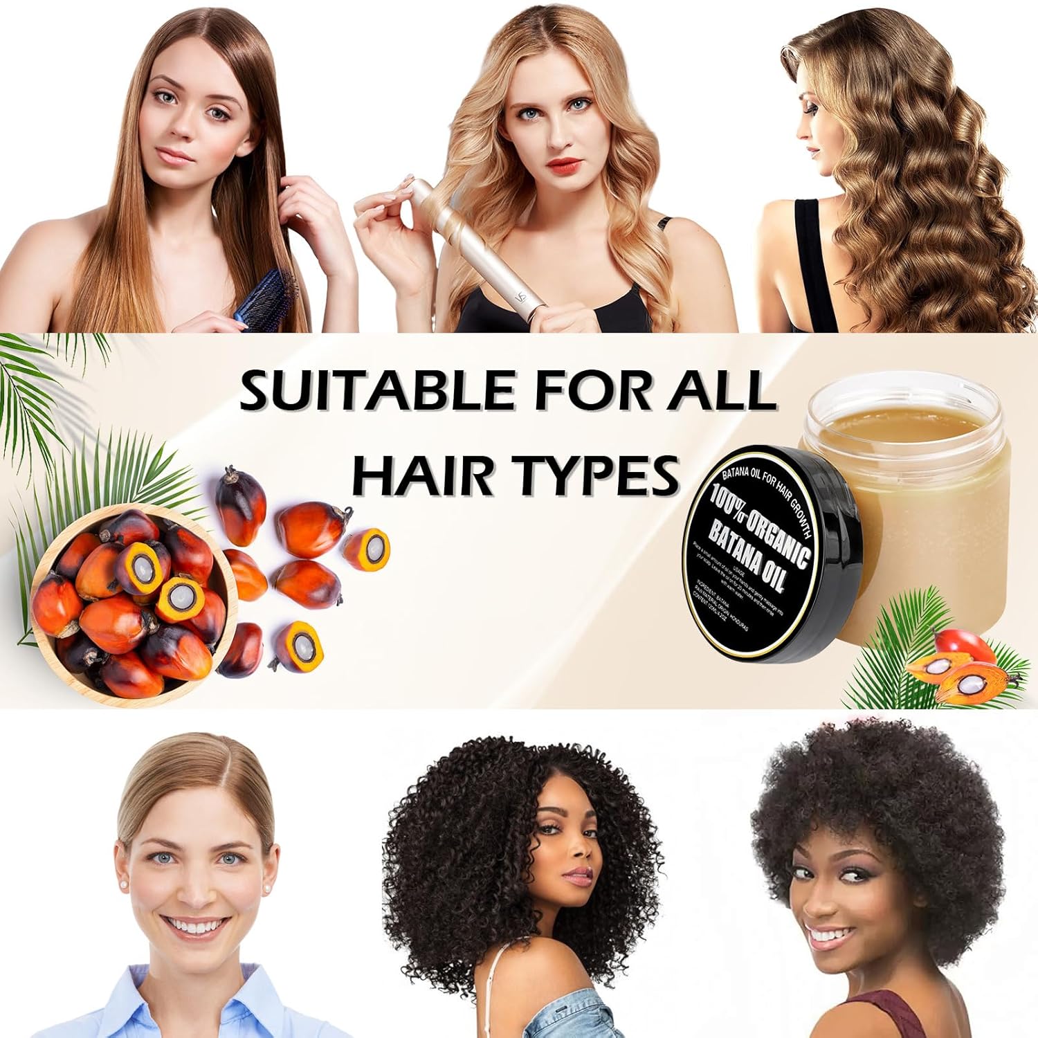 8 oz Raw Batana Oil for Hair Nourishment, Revitalization, and Deep Hydration - Image 3