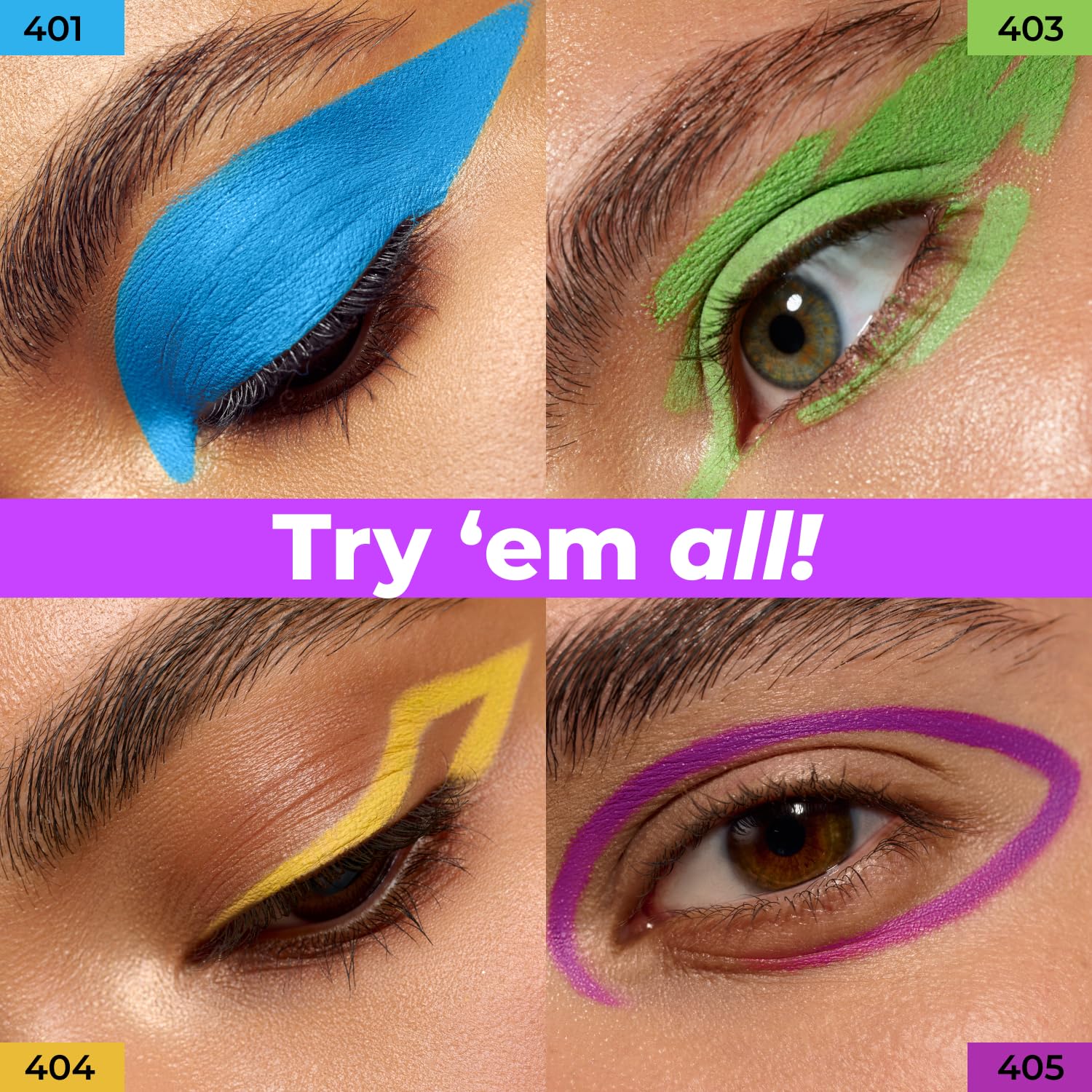 OhMy Color Gel Eyeliner Pencil - Long Lasting, Waterproof - Vibrant Colored, Highly-Pigmented Blue - Image 6