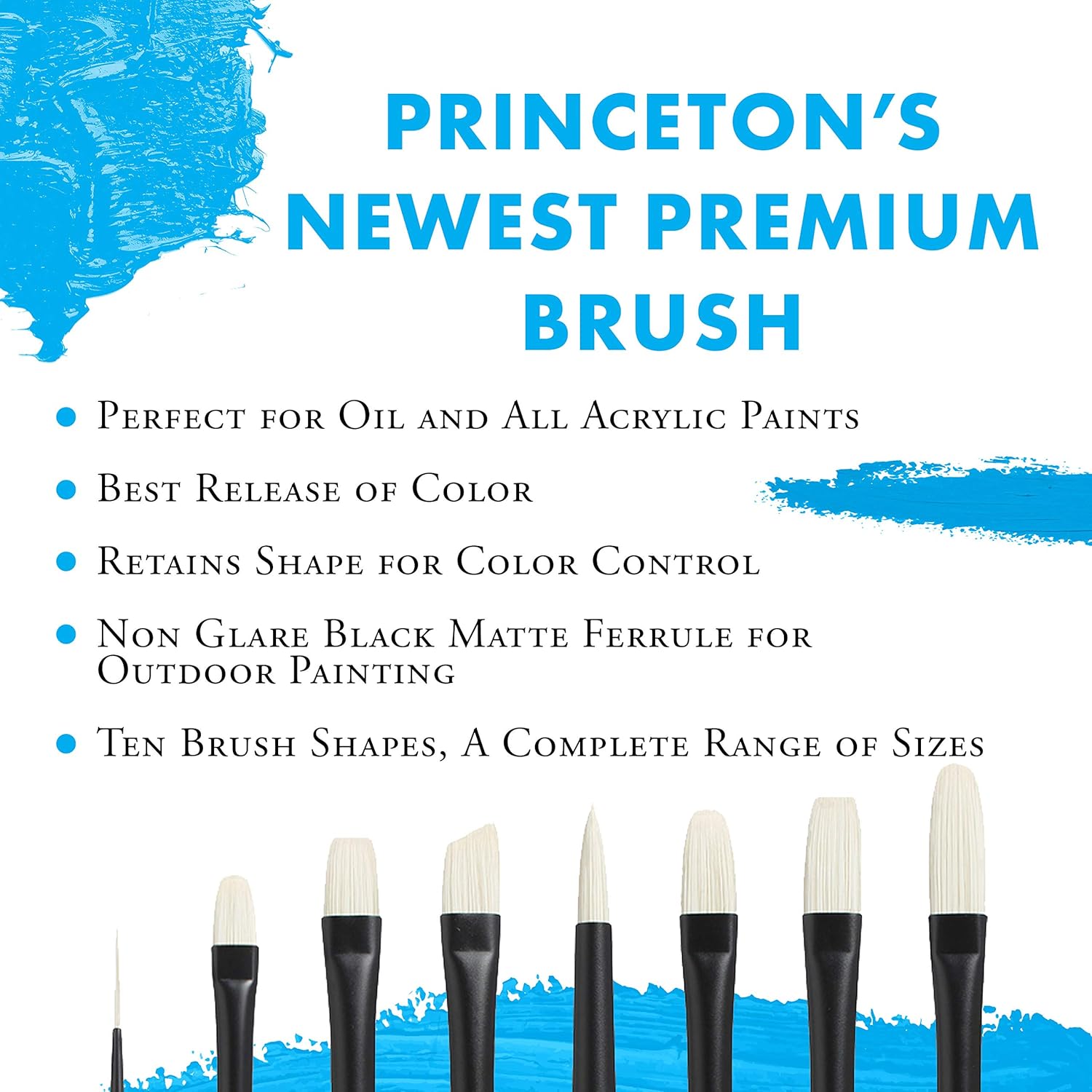 Princeton Aspen Paintbrush, Black - Image 2