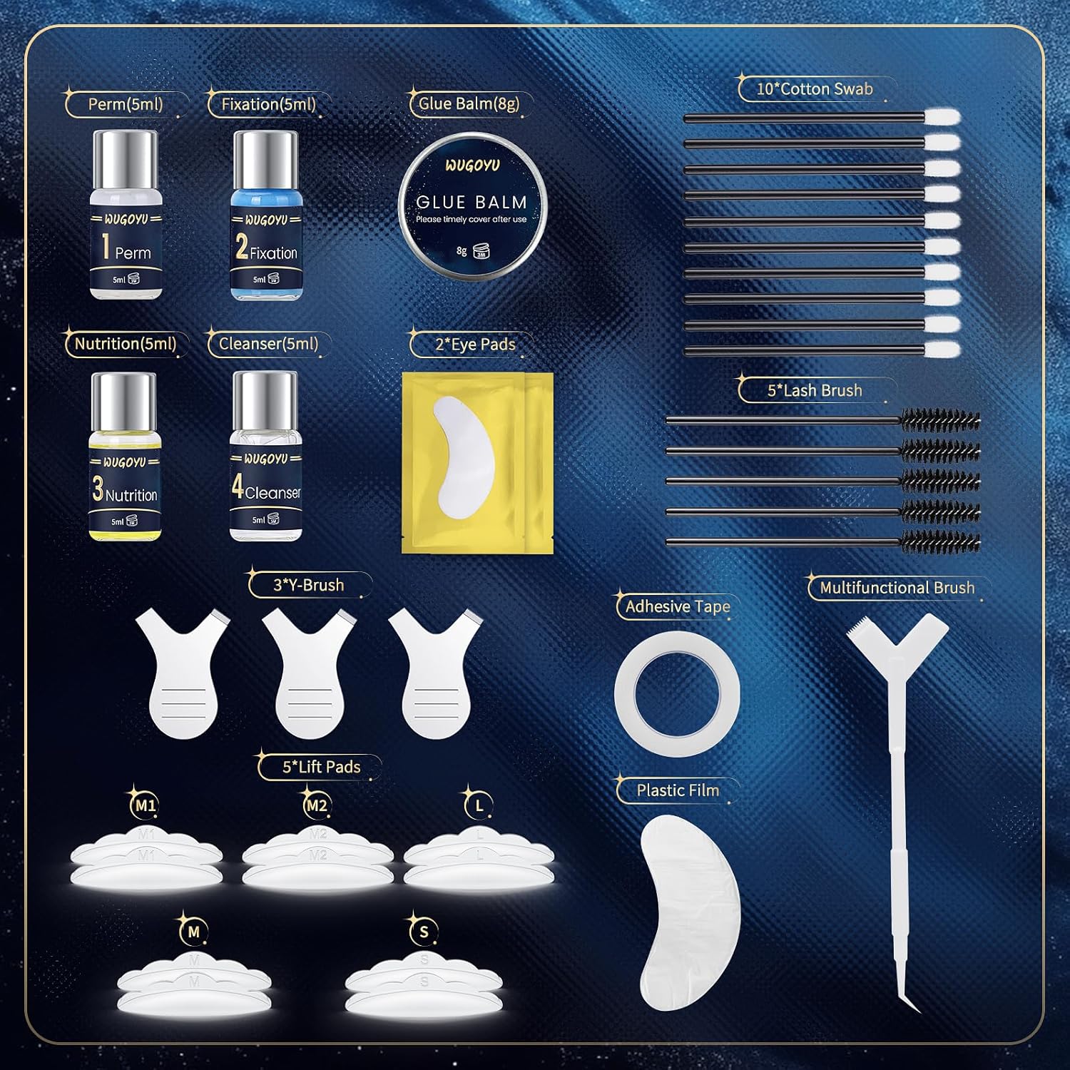 Lash Lift Kit, Eyebrow Lamination Kit, Eyelash Perm Kit, Professional Eyelash & Brow 2 in 1 Perm Kit, 2025 Eyelash Lift Kit Glue Upgraded Version Lasting Effect 6 Weeks, Suitable for Salon & Home Use - Image 2