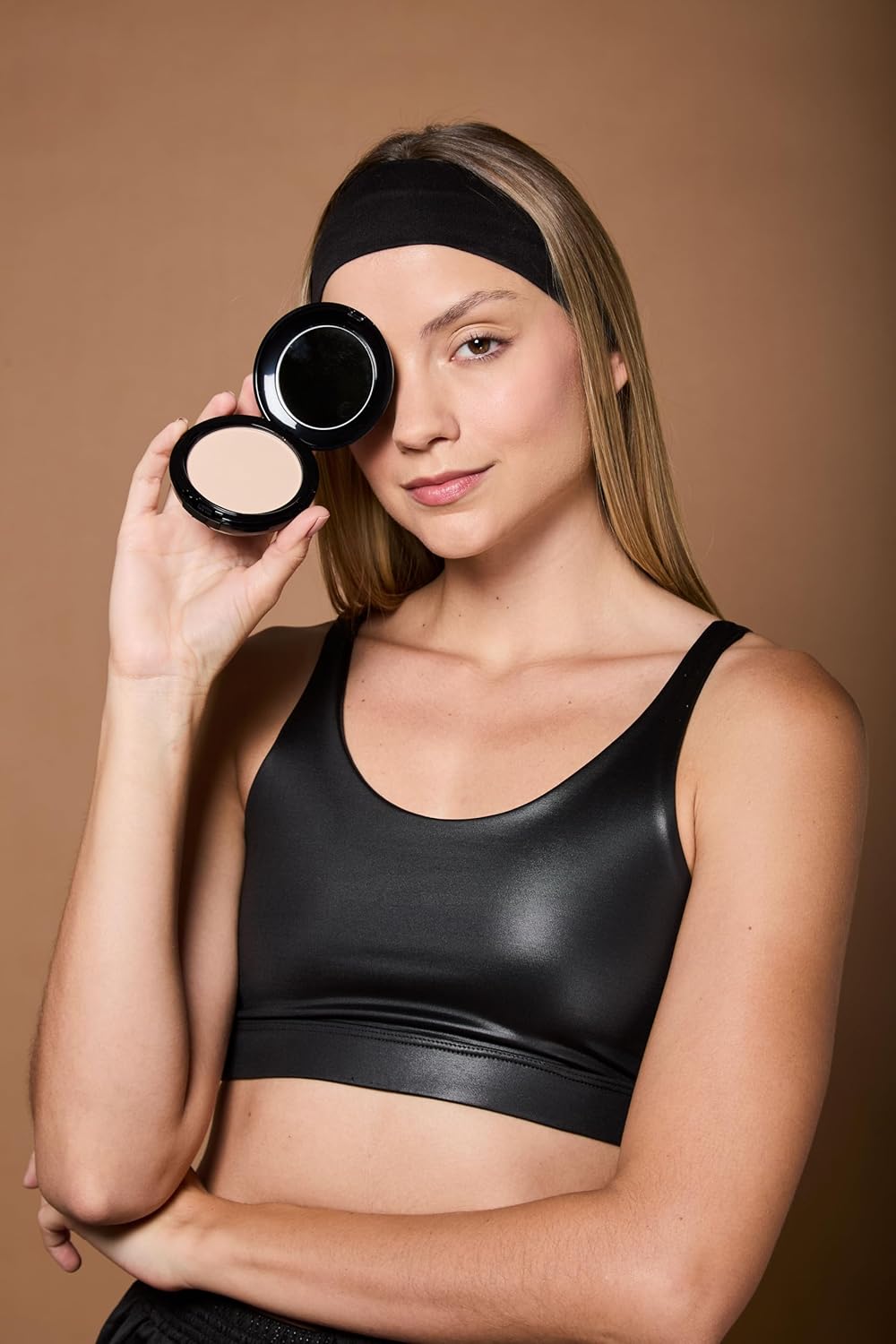 Set & Last: Waterproof Setting Powder, Sweat Proof Translucent Lightweight Pressed Powder, Matches any Skin Tone, For Active Workouts, Long Lasting Gym Makeup, 0.35 Oz - Image 5