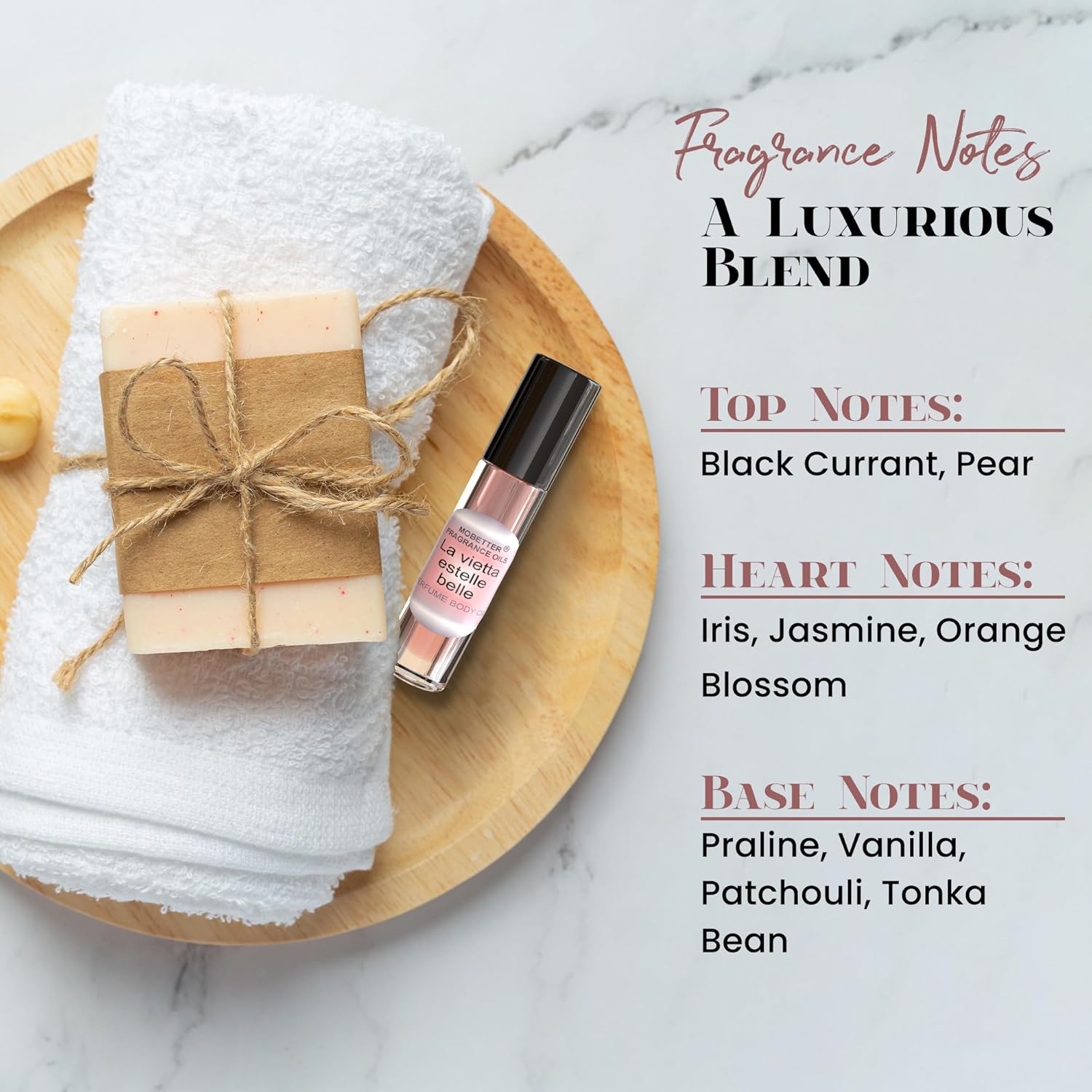 MOBETTER FRAGRANCE OILS Lavitta Estelle Belle Women Perfume Body Oil - Image 5